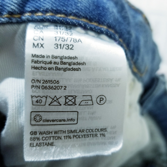 Crop Jean's, high waisted - Picture 7 of 9